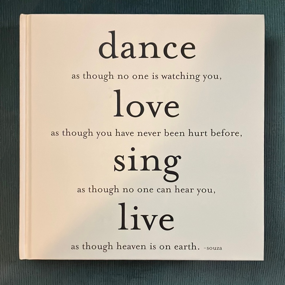 Dance love sing live journal